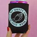 God Bless my Shitty Beer Koozie