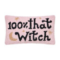 100% That Witch Hook Pillow - Poppy & Vine