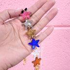 12 Eras - Colorful Pearlescent Stars Bag or Pants Charm - Poppy & Vine