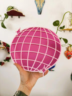 Pink Disco Pop Acrylic Wall Mirror