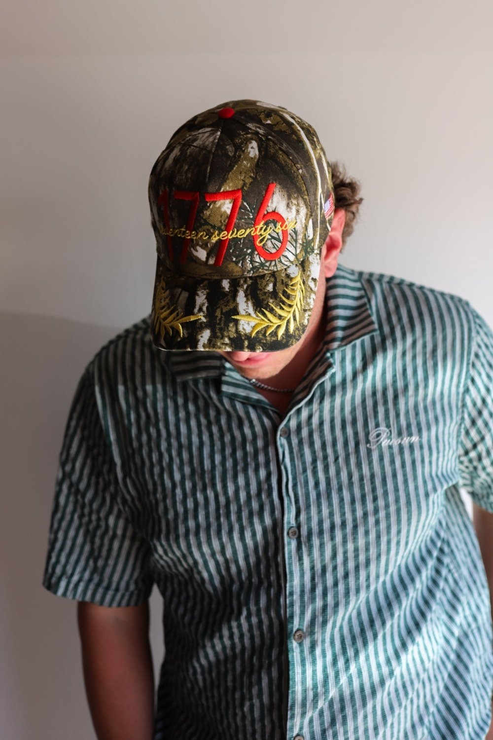 1776 CAMO TRUCKER HAT - Poppy & Vine