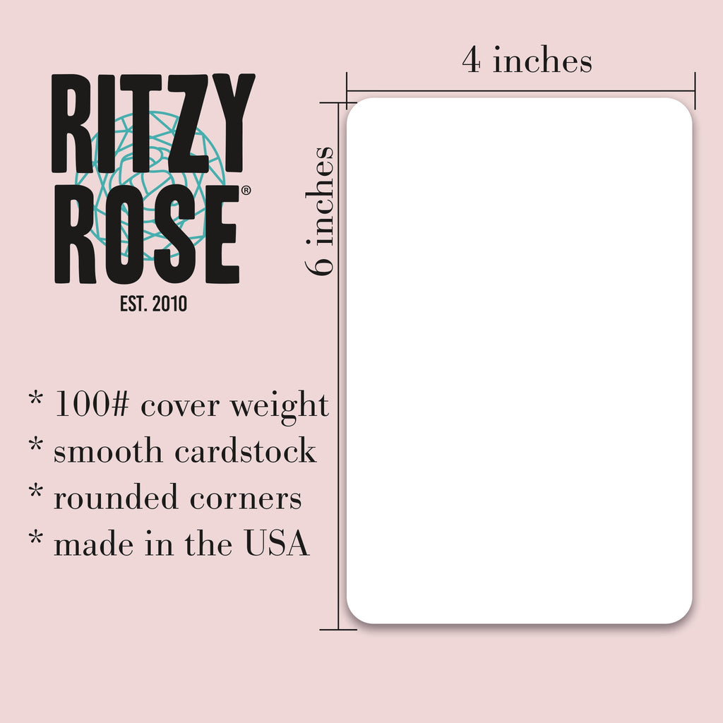 Sassy Affirmation Cards, Deck of 16 RITZY ROSE