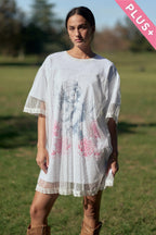 CHERUB ANGEL T-SHIRT DRESS | CURVE COLLECTION