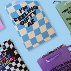 Ho Ho Holy Shit - Holiday Christmas Gift Bag, Funny Gift Bag, Gift Wrap That's So Andrew