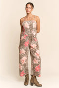 Leopard Lily Convertible Utility Jumpsuit
