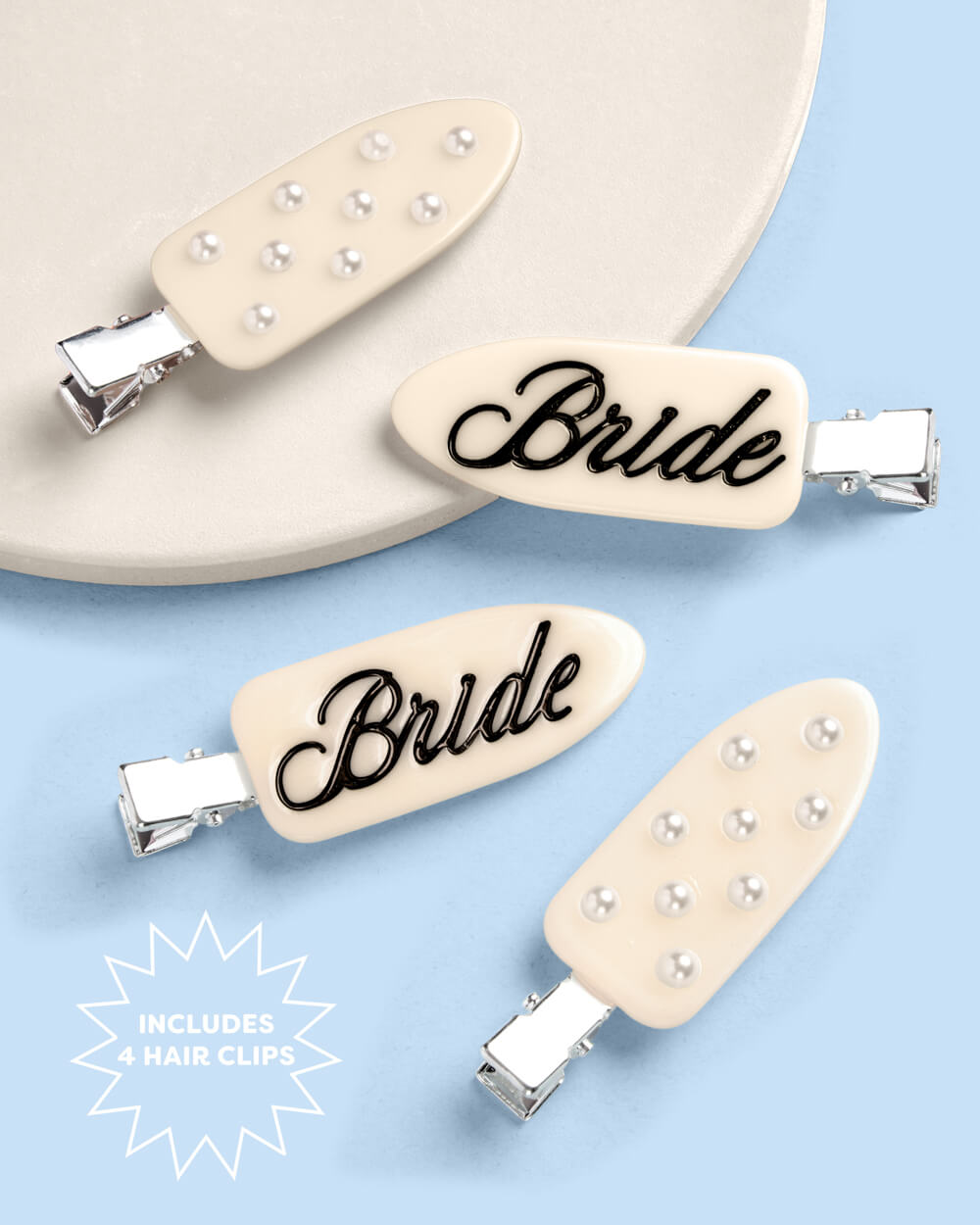 Bride Beauty Clips