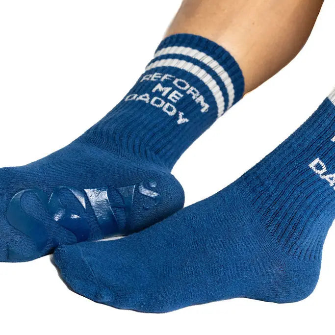 Reform Me Daddy Crew socks | Pilates & Barre