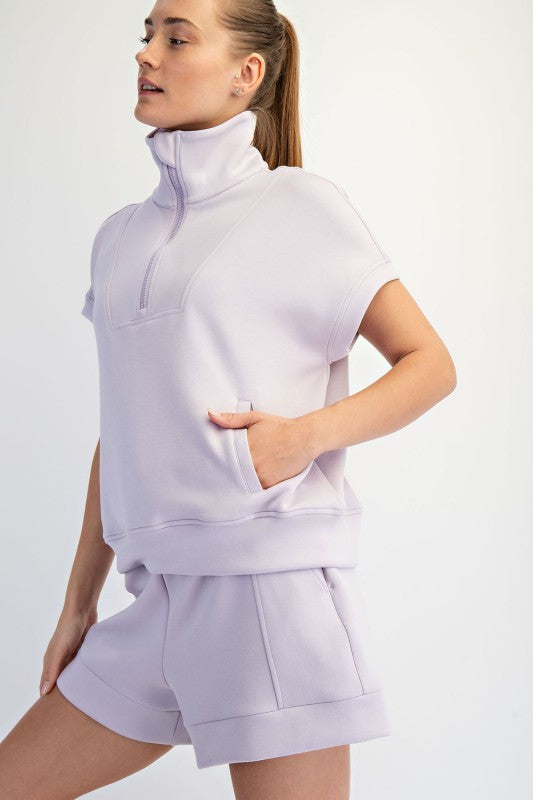 Everyday Ease Modal Scuba Pleated Shorts