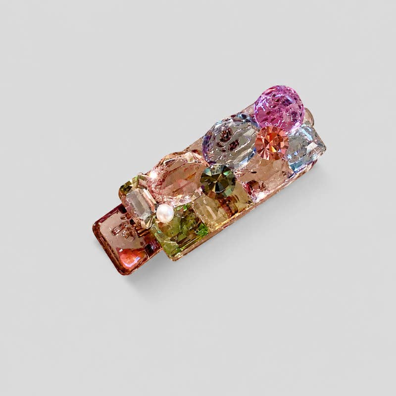 Shimmering Star Pattern Rhinestone Ring
