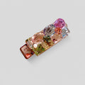 Shimmering Star Pattern Rhinestone Ring