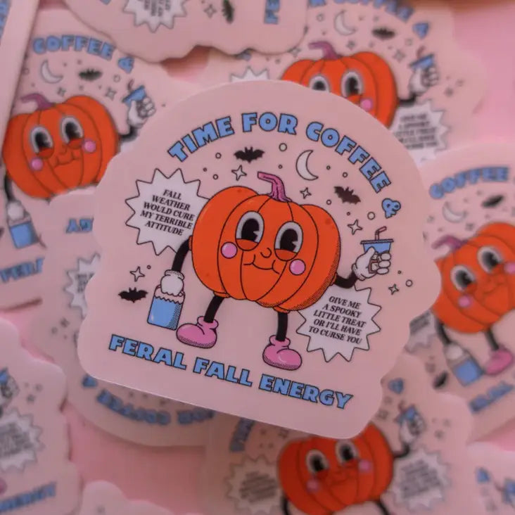 Feral Fall Energy Sticker