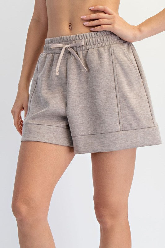 Everyday Ease Modal Scuba Pleated Shorts