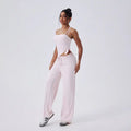 Square-Neck Cross-Back Yoga Set