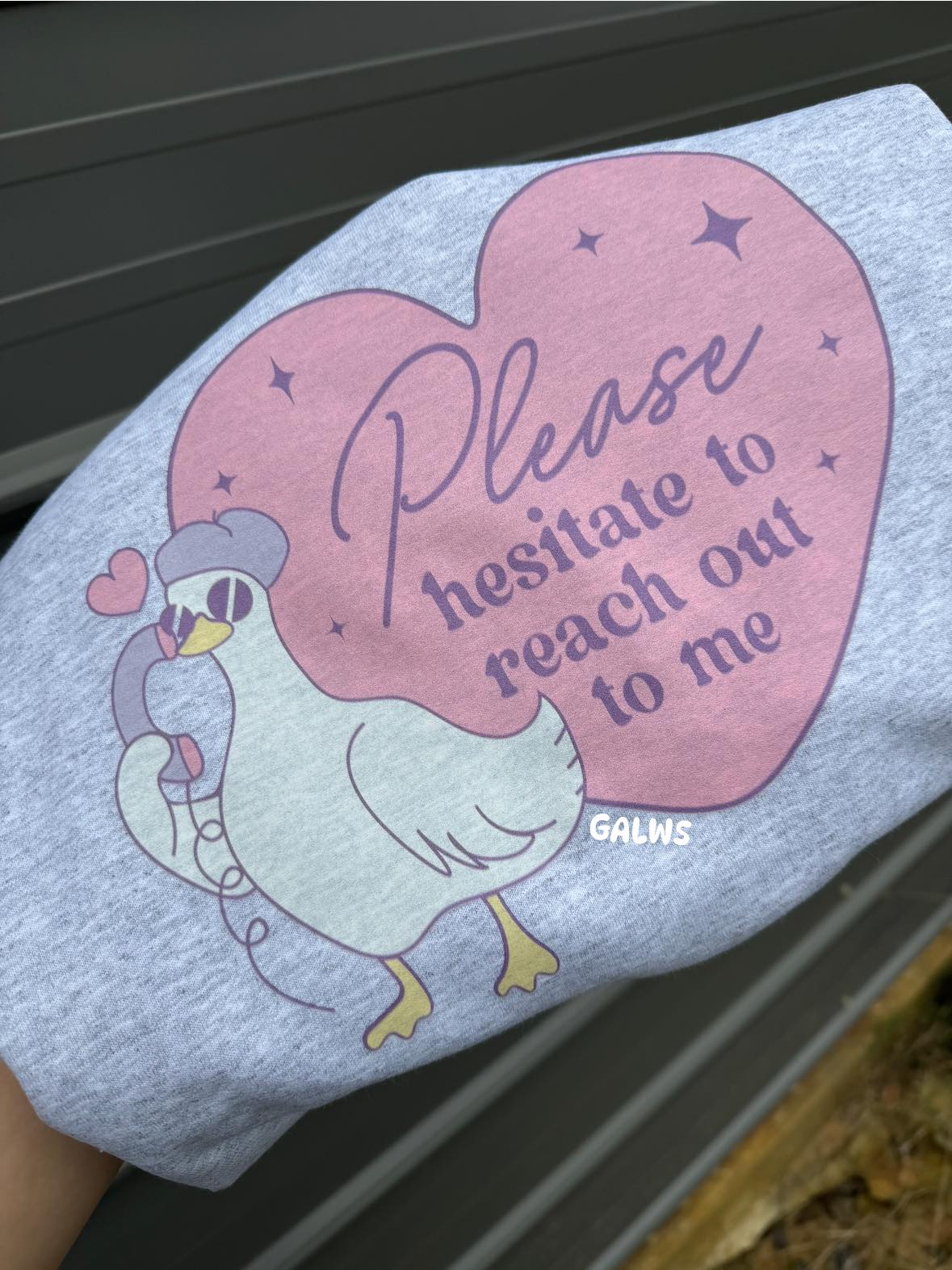 Please hesitate to reach out to me tee & sweatshirt Gunpowder and Lace Boutique Nac
