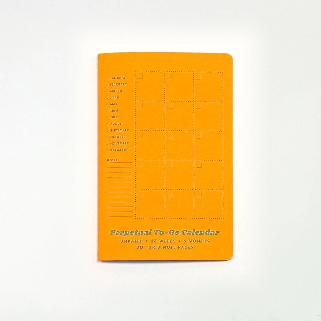 Perpetual To-Go Calendar - Undated