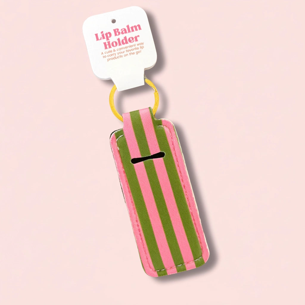Lip Balm Keychain Holder