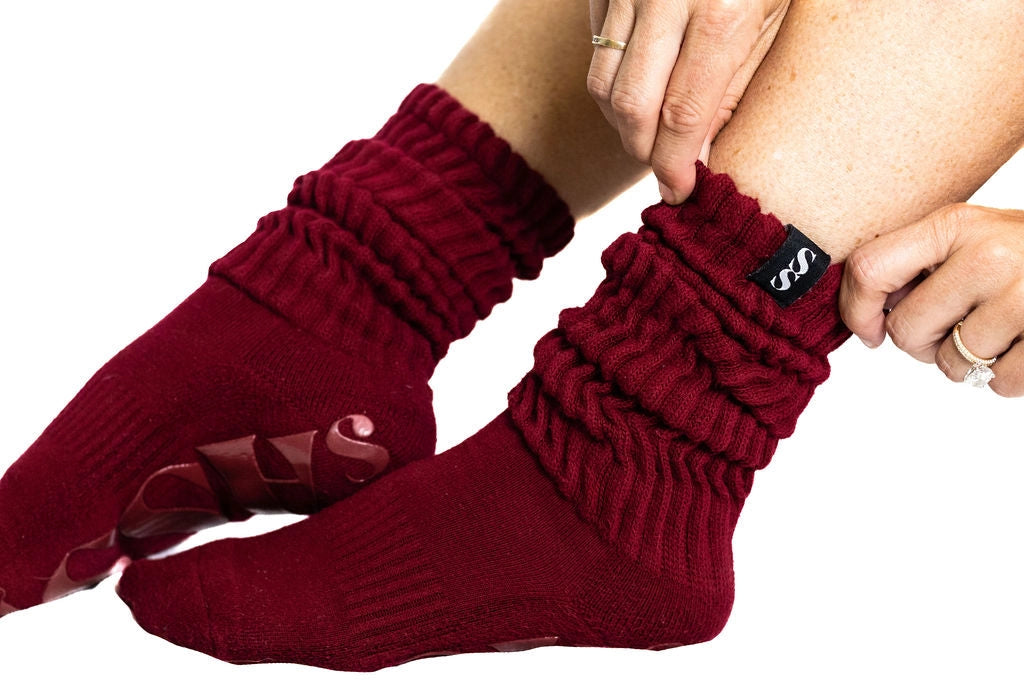 Grip Slouch Sock | Pilates & Bar