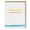 Would Marry Again Anniversary Card