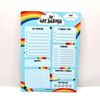 Gay Agenda Planner Notepad