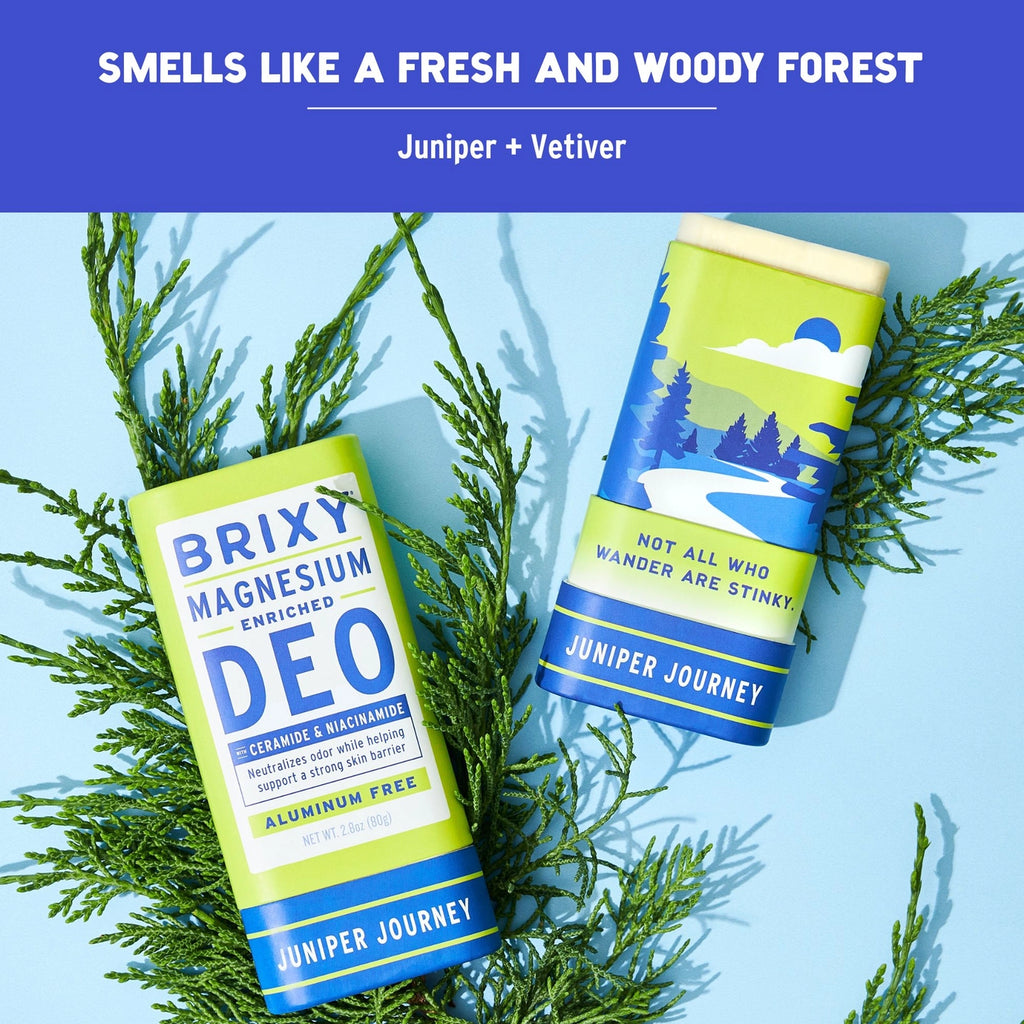 Magnesium Enriched Deodorant | Aluminum & Plastic Free