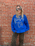 Kansas City Script Sweatshirt | Blue Jules Co.