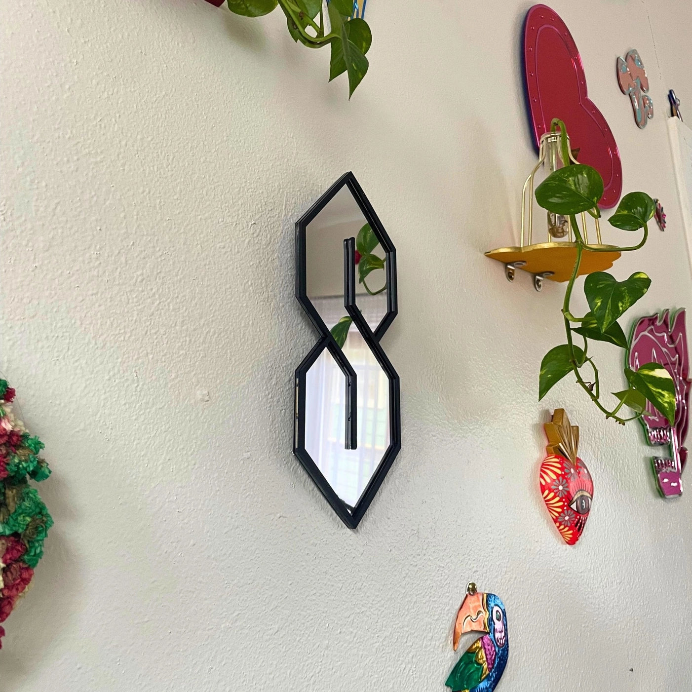 Super S Notebook Doodle Acrylic Wall Mirror