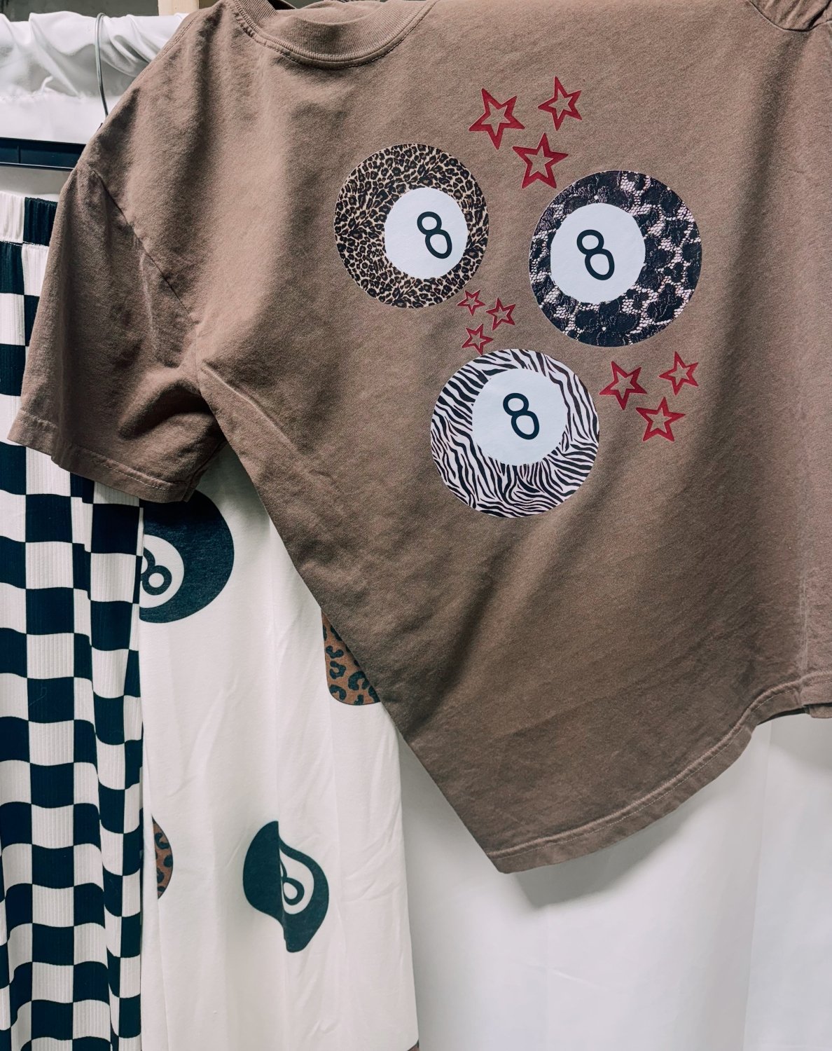 8 Ball Espresso Graphic Tee - Poppy & Vine