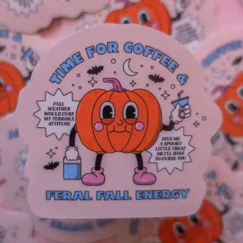 Feral Fall Energy Sticker