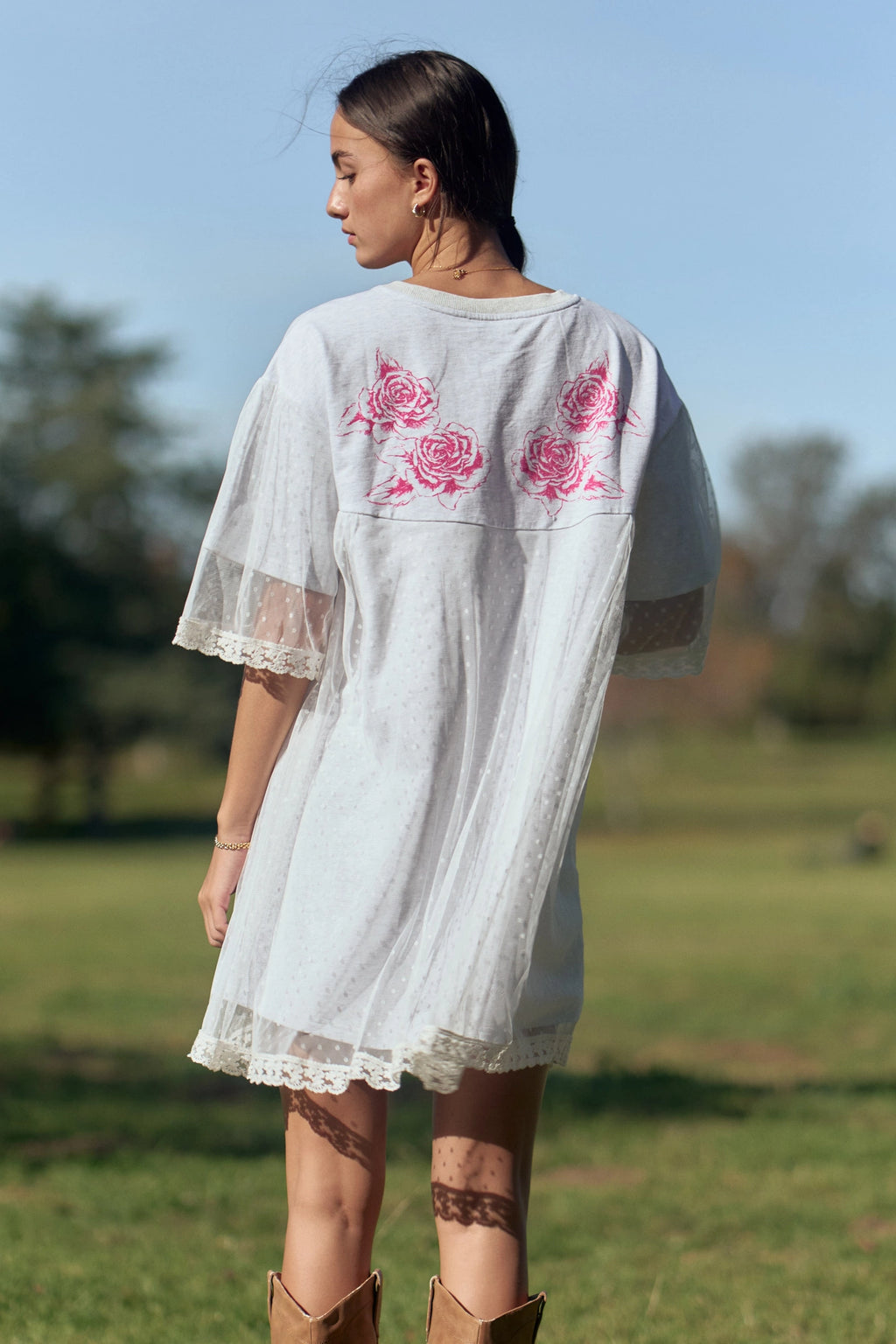 CHERUB ANGEL T-SHIRT DRESS | CURVE COLLECTION