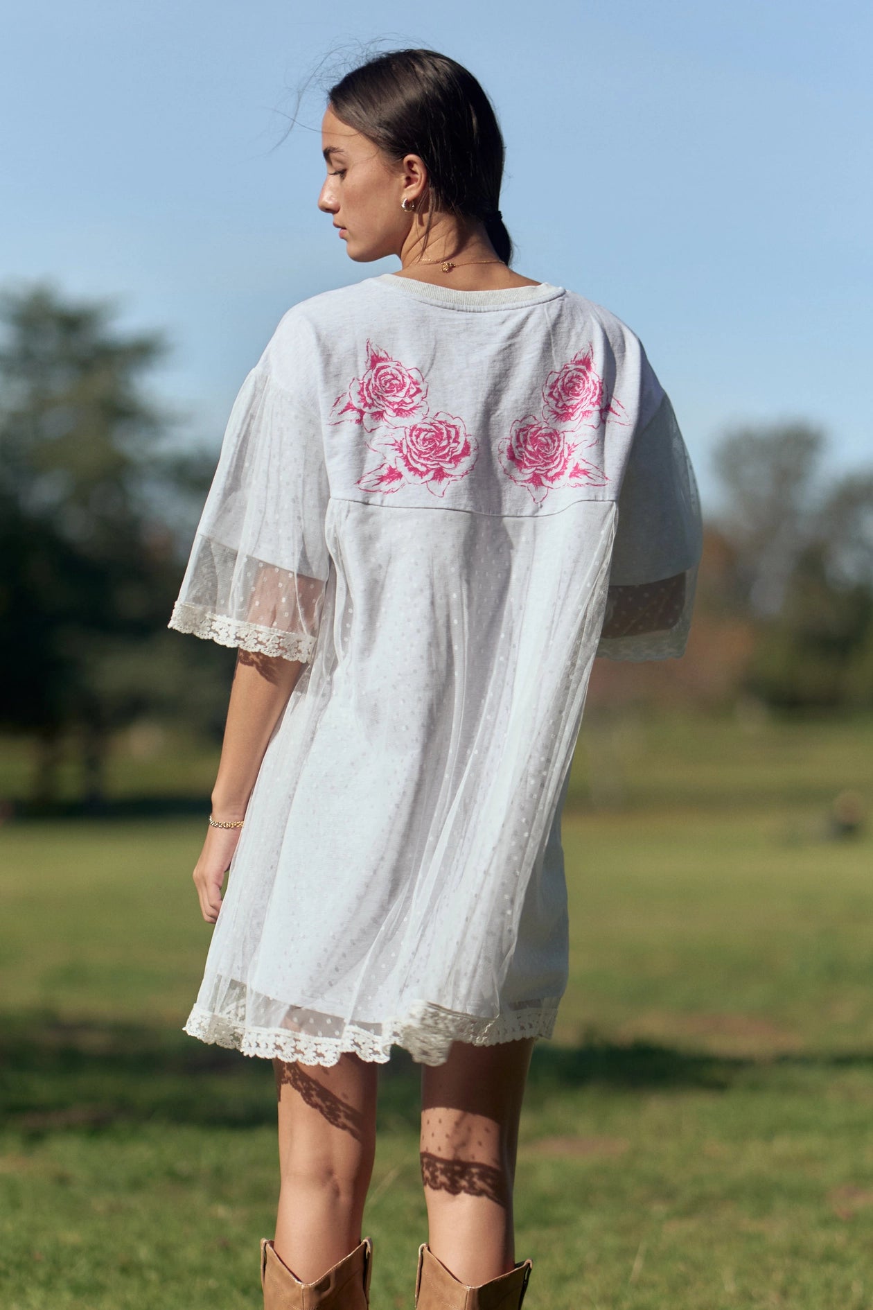 CHERUB ANGEL T-SHIRT DRESS | CURVE COLLECTION
