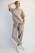 Everyday Ease Modal Scuba Crewneck Top