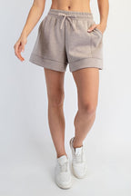 Everyday Ease Modal Scuba Pleated Shorts