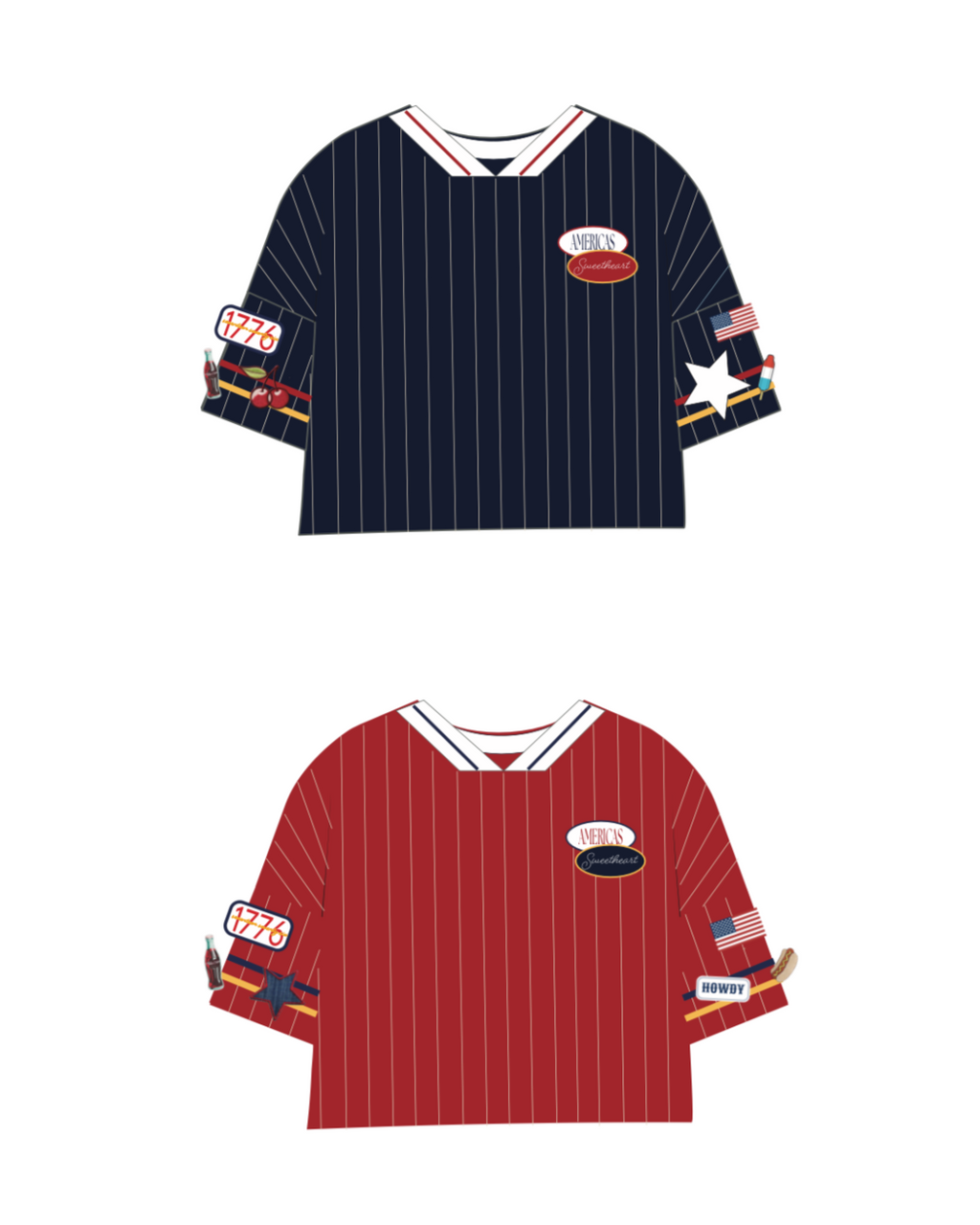 AMERICA'S SWEETHEART JERSEY (2 COLORS) KAXI.co