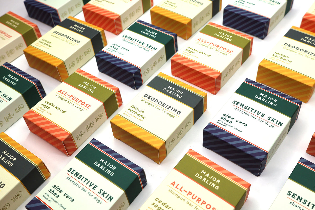 dog shampoo bar Major Darling