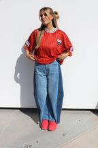 AMERICA'S SWEETHEART JERSEY (2 COLORS) KAXI.co