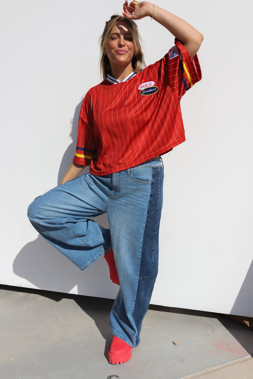 AMERICA'S SWEETHEART JERSEY (2 COLORS) KAXI.co