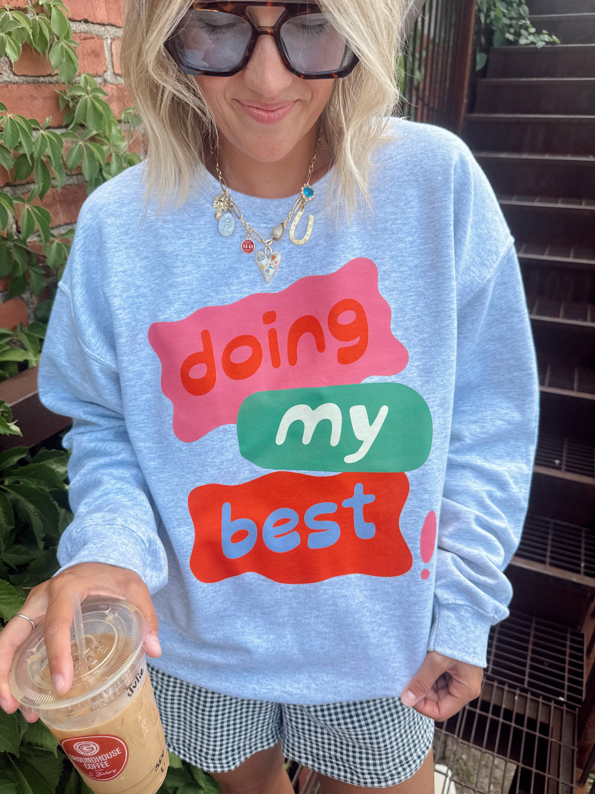 Doing My Best Crewneck Jules Co.
