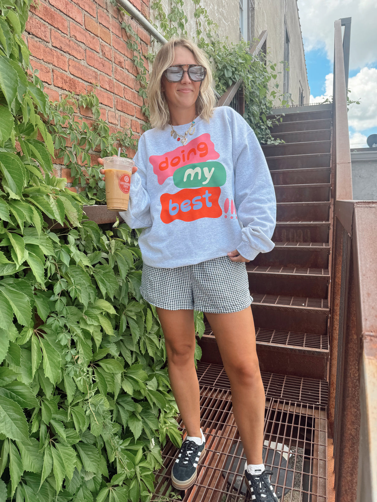 Doing My Best Crewneck Jules Co.