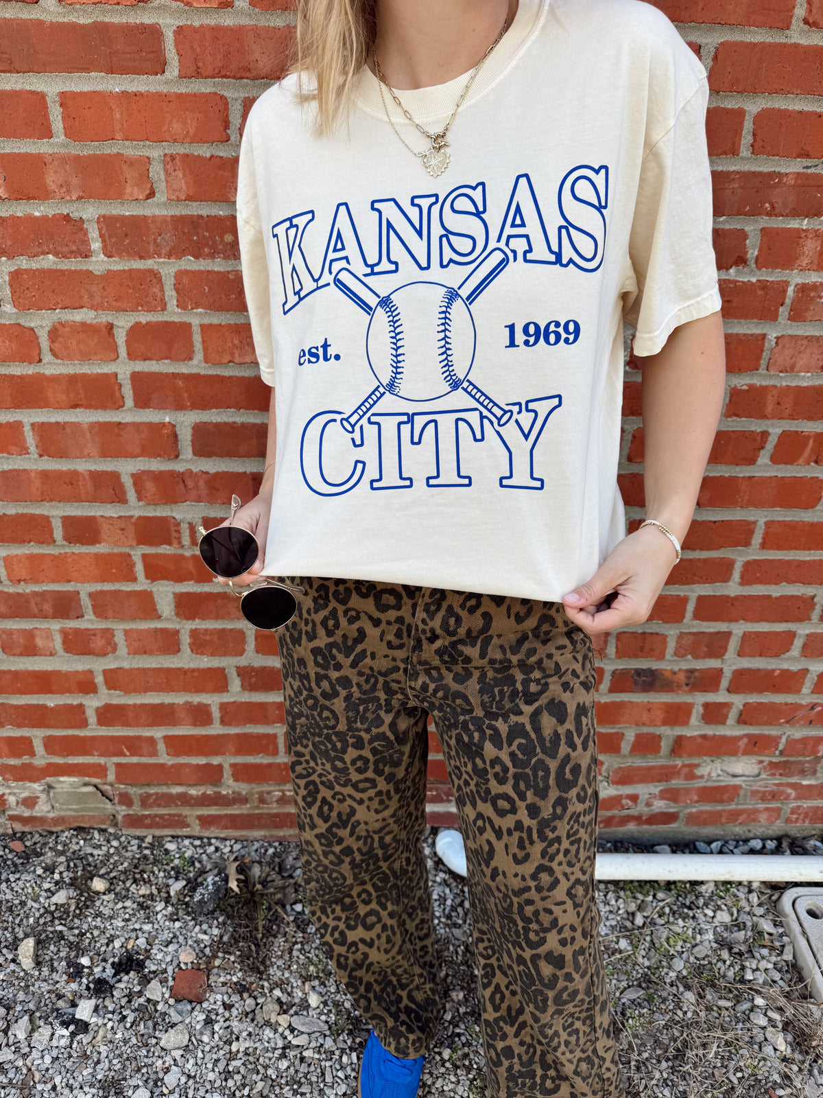Kansas City X 1969 Baseball tee | IVORY Jules Co.