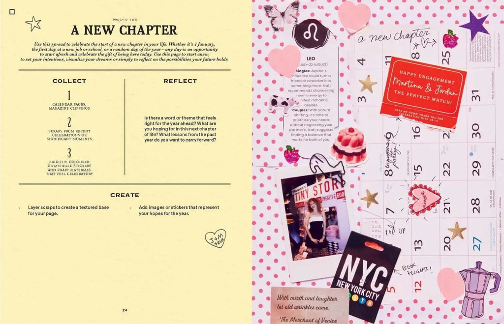 A Year of Junk Journaling - Poppy & Vine