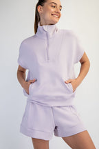 Everyday Ease Modal Scuba Pleated Shorts