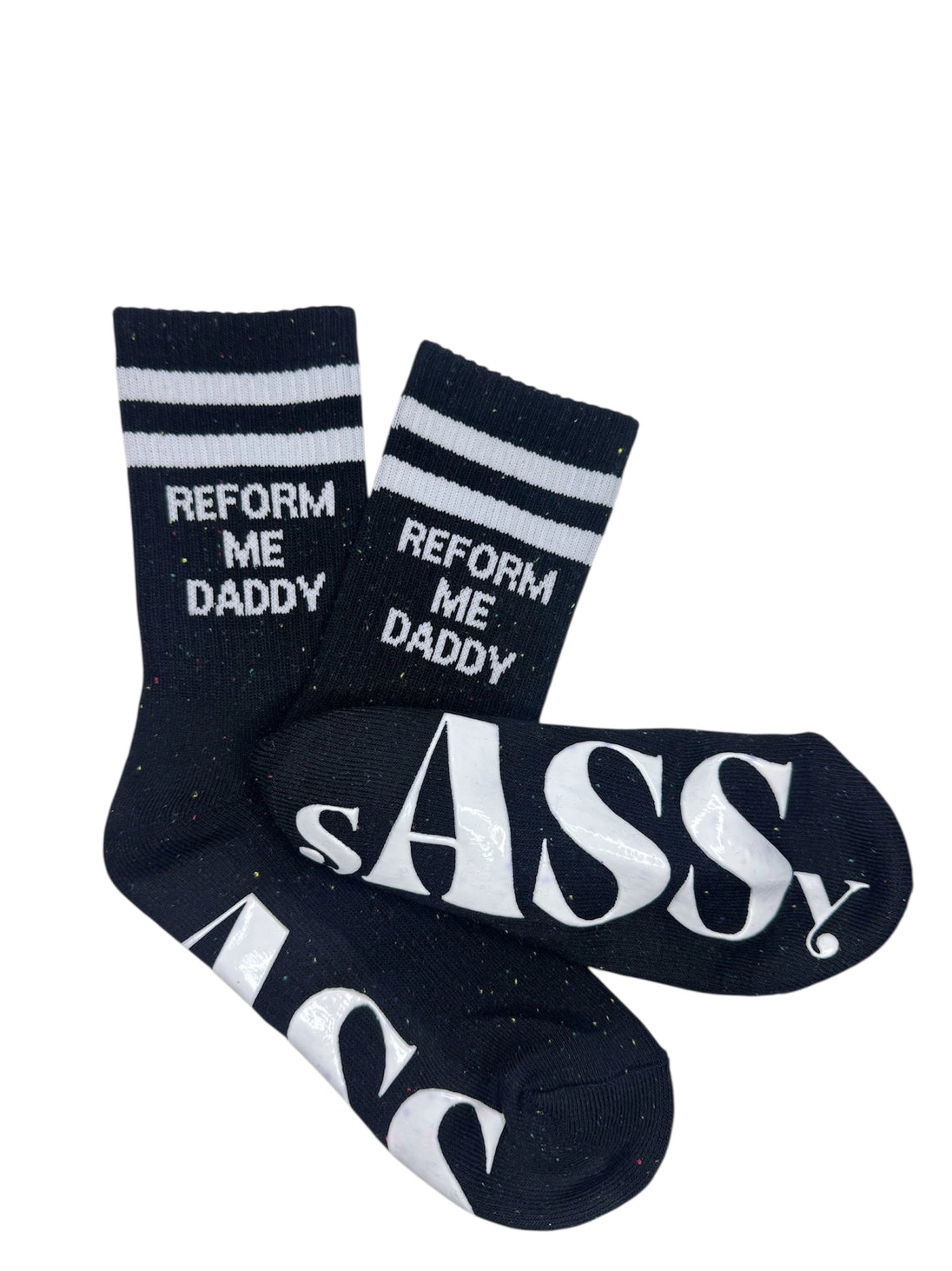 Reform Me Daddy Crew socks | Pilates & Barre