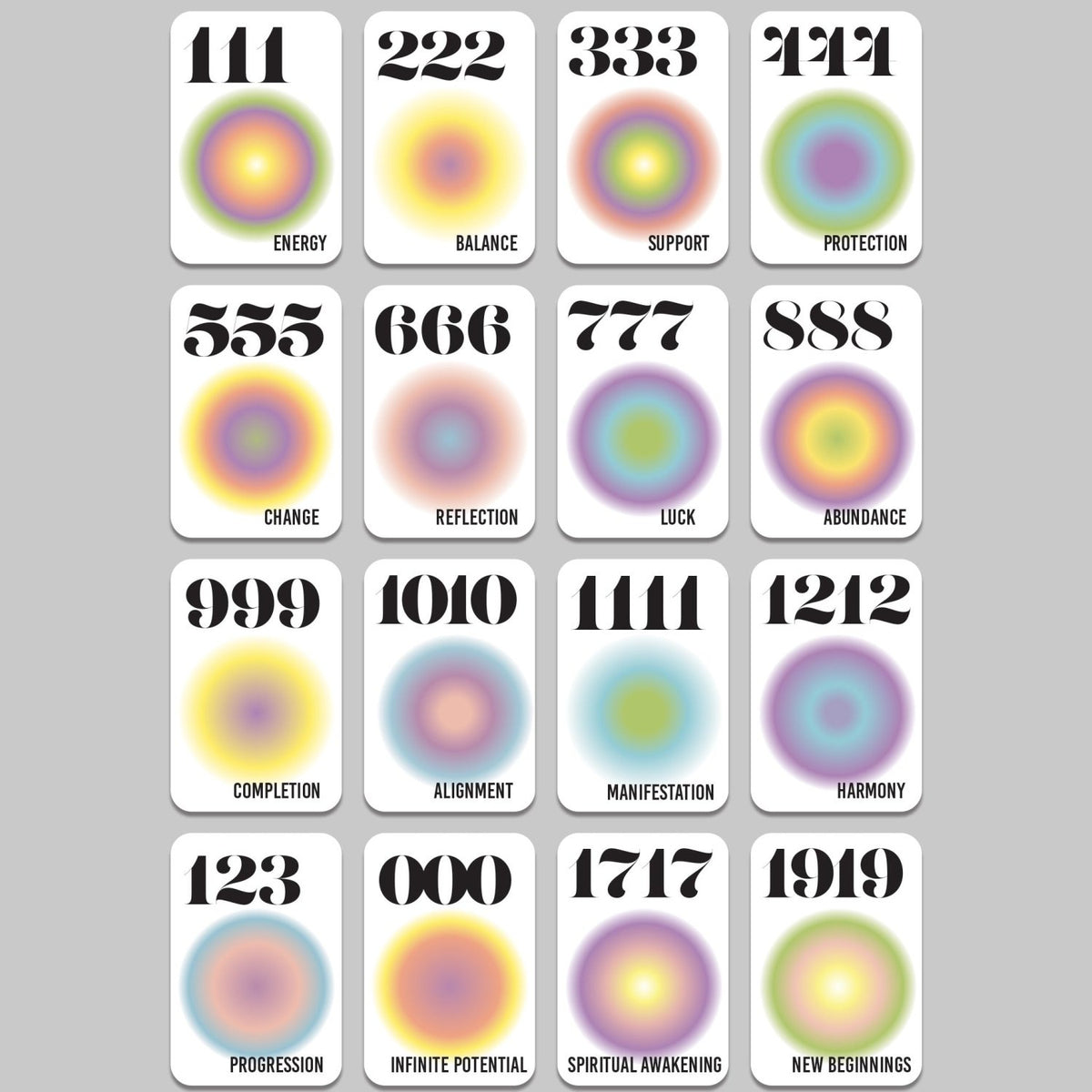 Angel Numbers Oracle Deck - Poppy & Vine