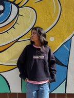 Anti-Rac*sm Navy Sweatshirt - Poppy & Vine