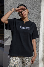 Anti-Rac*sm Tee (BLACK) - Poppy & Vine