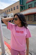 Anti-Rac*sm Tee (PINK) - Poppy & Vine