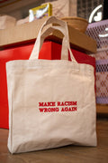 Anti-rac*sm tote - Poppy & Vine