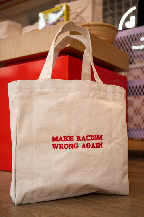 Anti-rac*sm tote - Poppy & Vine