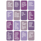 Anxiety Relief Affirmation Cards, Deck of 16 - Poppy & Vine