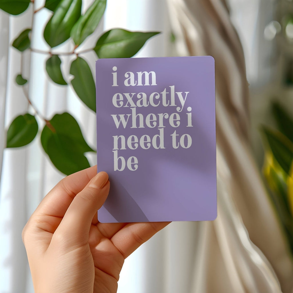 Anxiety Relief Affirmation Cards, Deck of 16 - Poppy & Vine